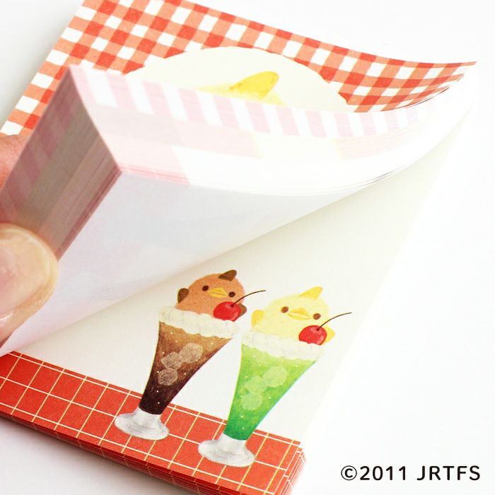 Piyorin Memo Pad - Cafe