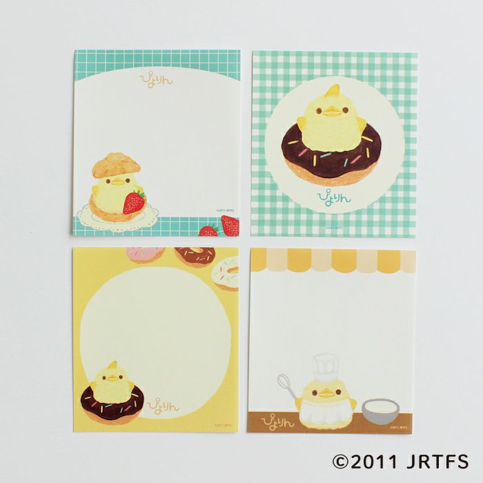 Piyorin Memo Pad - Sweets