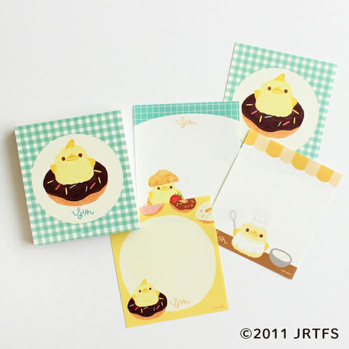 Piyorin Memo Pad - Sweets