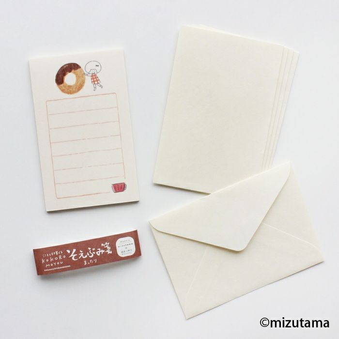 Mizutama Mini Letter Set - Chilling