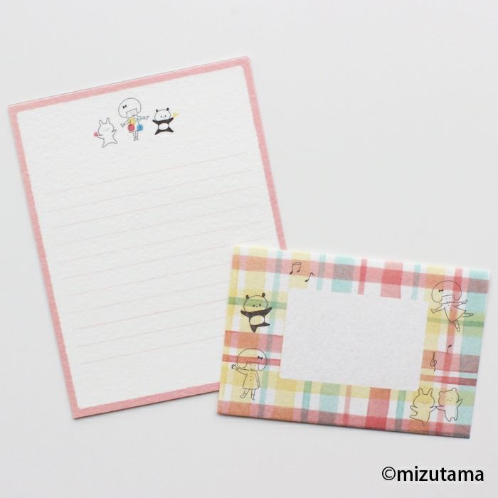 Mizutama Letter Set - Happy