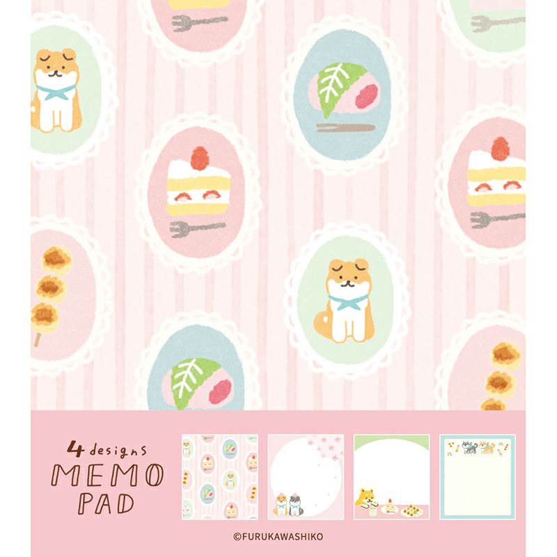 Happy Japanese Sweet Memo Pad