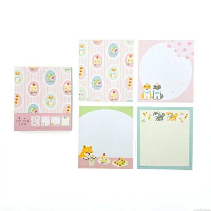 Happy Japanese Sweet Memo Pad