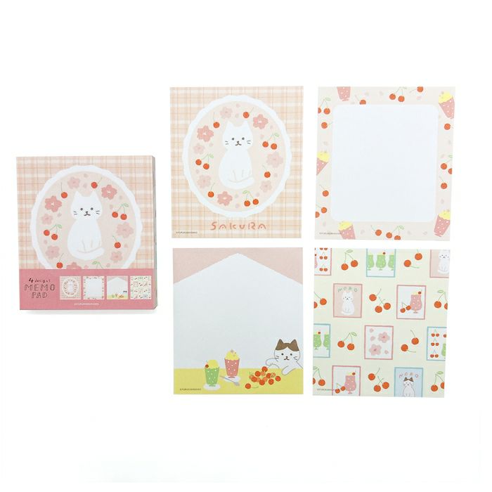 Fresh Sakura Memo Pad