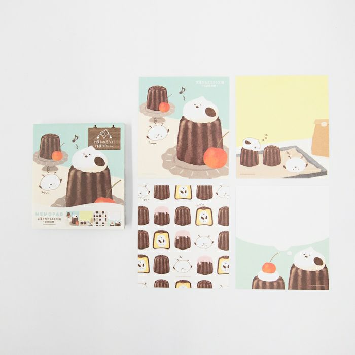 Furukawashiko Memo Pad - Bird Sweets and Animals