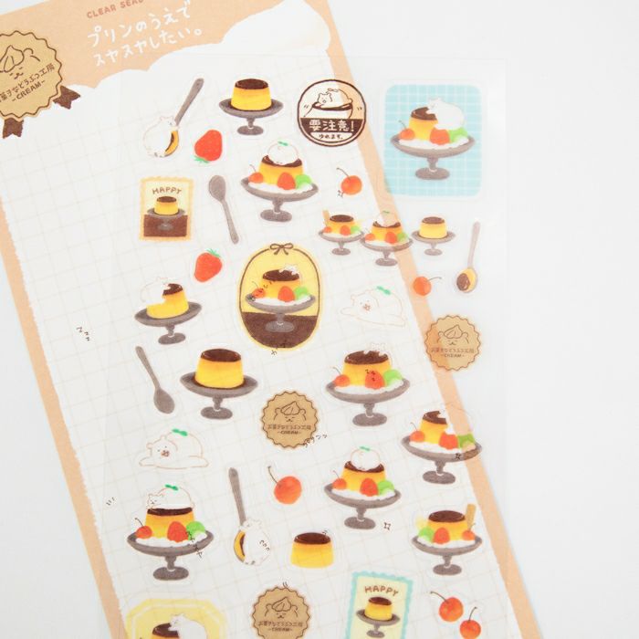 Furukawashiko Sticker Sheet - Bear Sweets Animal Workshop