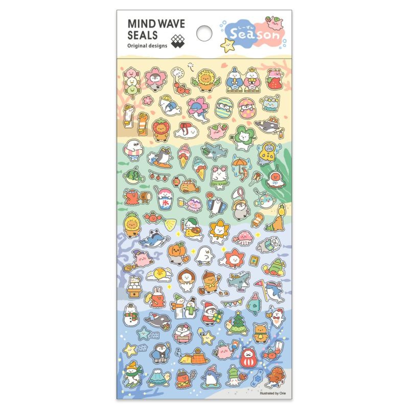 Mind Wave Sticker Mind Wave Season Sticker Sheet