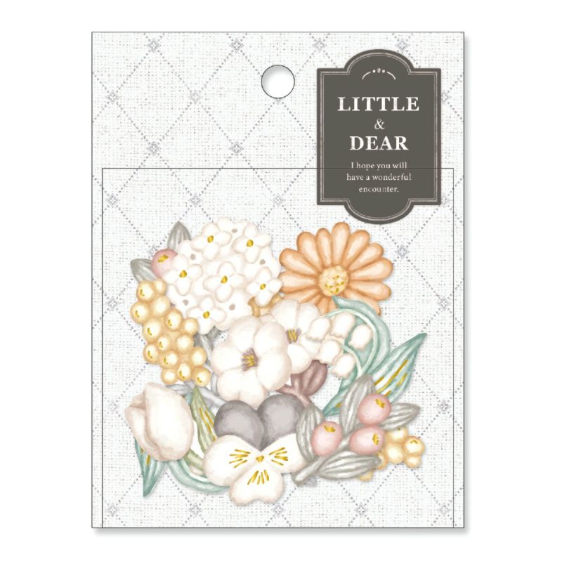 Little and Dear Flake Sticker - Flower