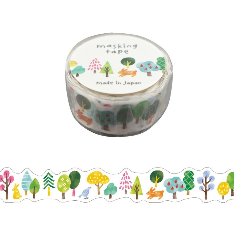 Forest Die Cut Washi Tape