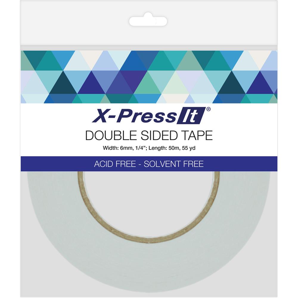 Cinta adhesiva de doble cara X-Press It de 6 mm