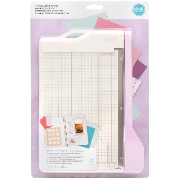 We R Memory Keepers Mini Guillotine Paper Cutter 6"x8.5"