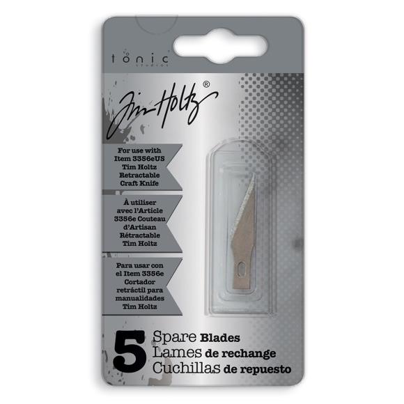 Tim Holtz Retractable Craft Knife Refill Blades 5/Pkg