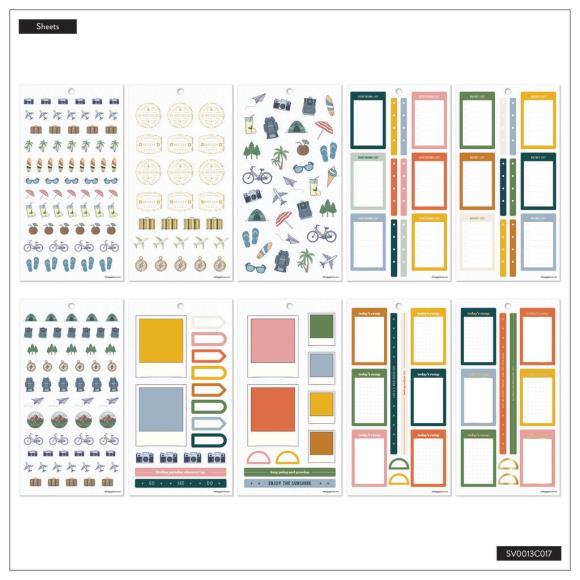 Happy Planner Classic Sticker Value Pack - See The World