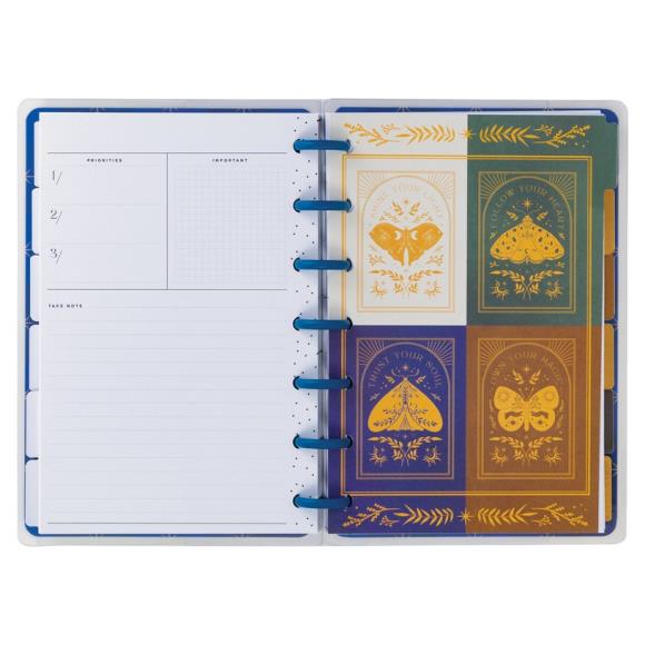 Happy Planner 12-Month Undated Mini Disc Bound Planner - Share Your Magic