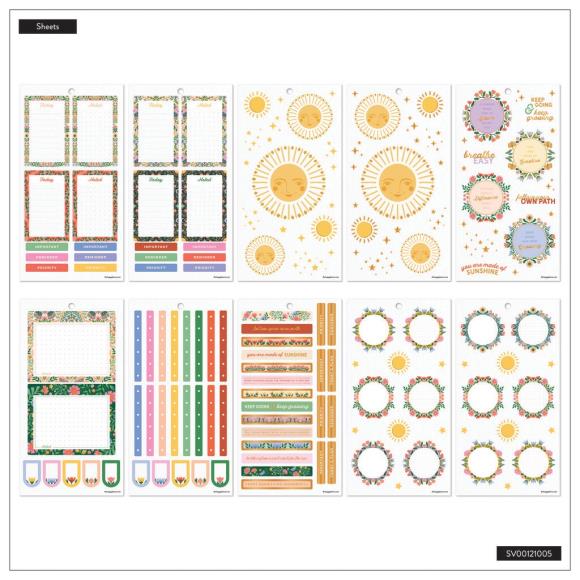 Happy Planner Big Sticker Value Pack- Golden Meadow by Caroline Alfreds