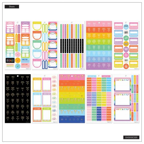 Happy Planner Classic Sticker Value Pack - Everyday Plans
