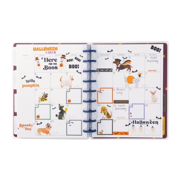 Happy Planner 12-Month Undated Classic Disc Bound Planner - Share Your Magic