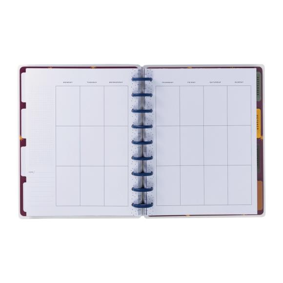 Happy Planner 12-Month Undated Classic Disc Bound Planner - Share Your Magic