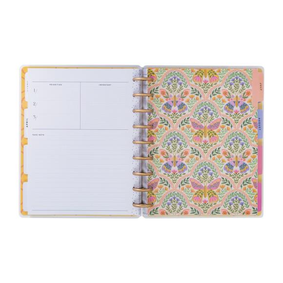 Happy Planner 12-Month Undated Classic Disc Bound Planner - Golden Meadow