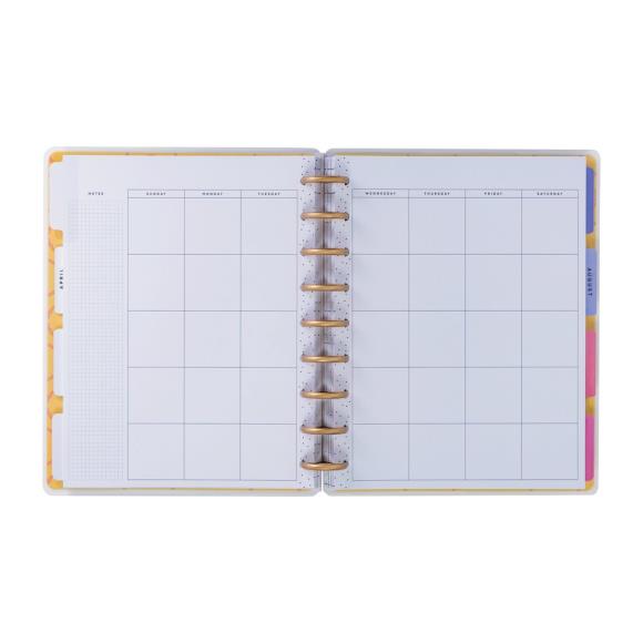Happy Planner 12-Month Undated Classic Disc Bound Planner - Golden Meadow