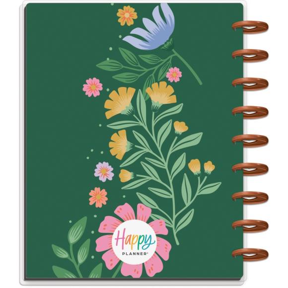 Happy Planner 12-Month Undated Classic Disc Bound Planner - Golden Meadow