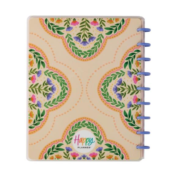 Happy Planner Classic Disc Bound Notebook - Golden Meadow