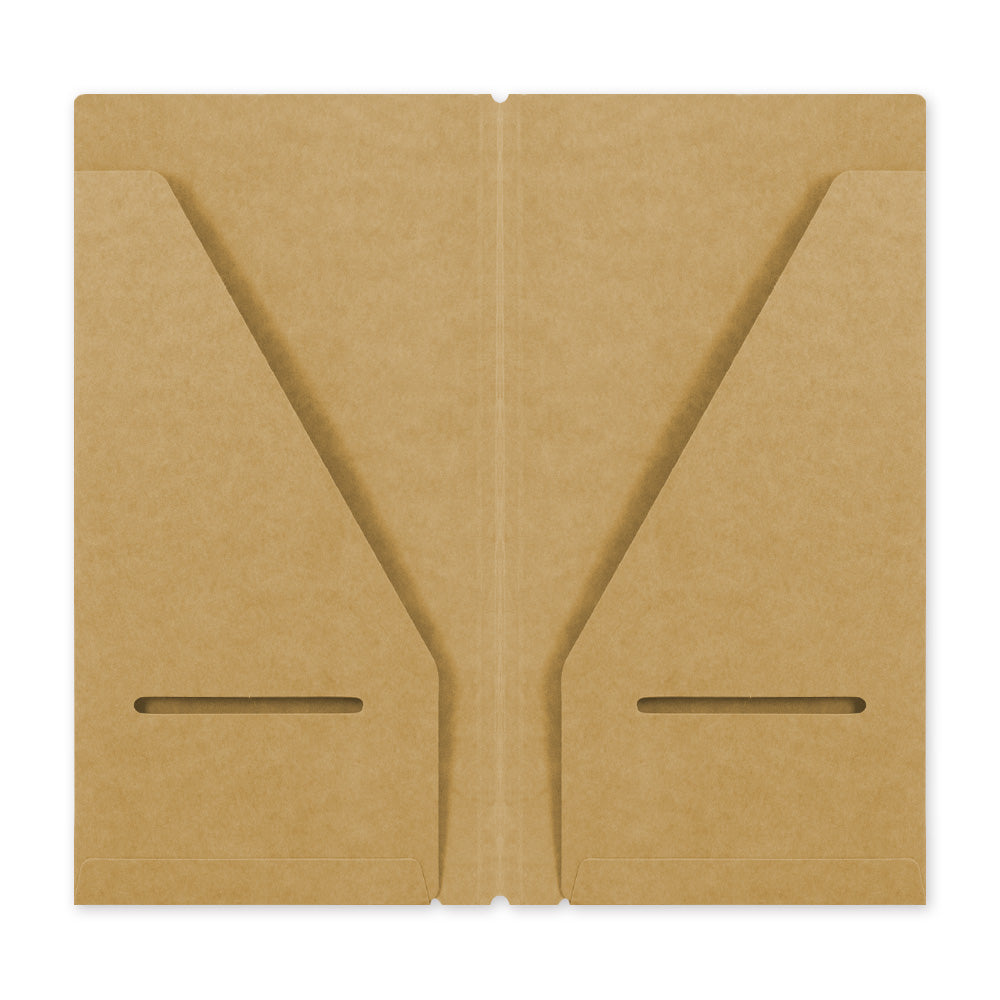 TRAVELER'S notebook 020 Kraft Paper Folder (Regular Size)