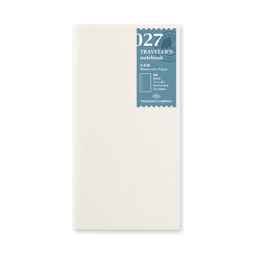 TRAVELER'S notebook 027 Watercolor Paper (Regular Size)