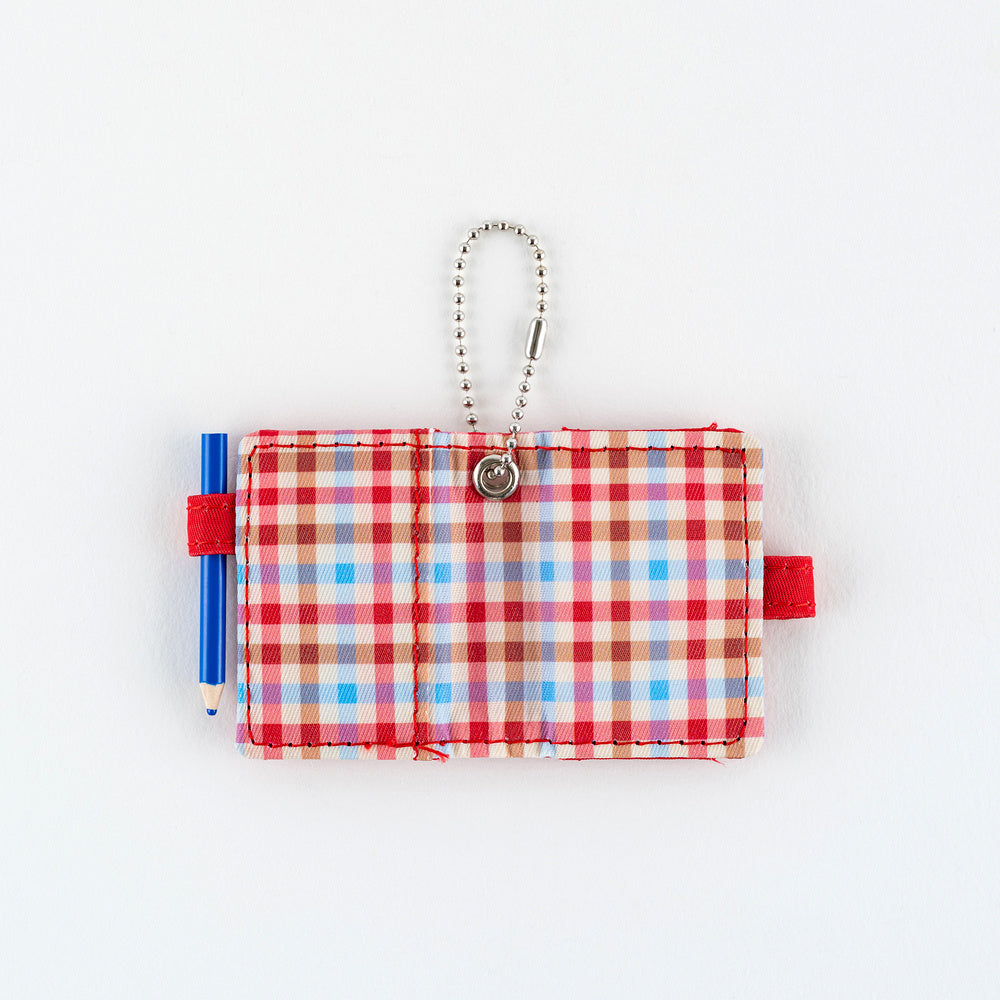 Hobonichi 2027 - Hobonichi Techo Mini Keychain (Bright Plaid)
