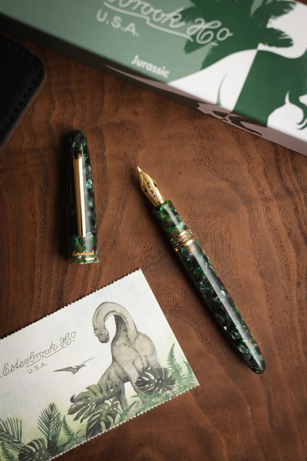 Esterbrook Estie Jurassic Fountain Pen (Push Piston)