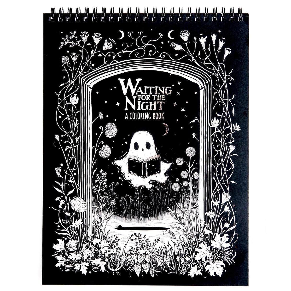 Waiting For the Night Coloring Book