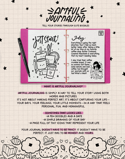 Draw Your Days: An Artful Journaling Workshop with Mommy Lhey