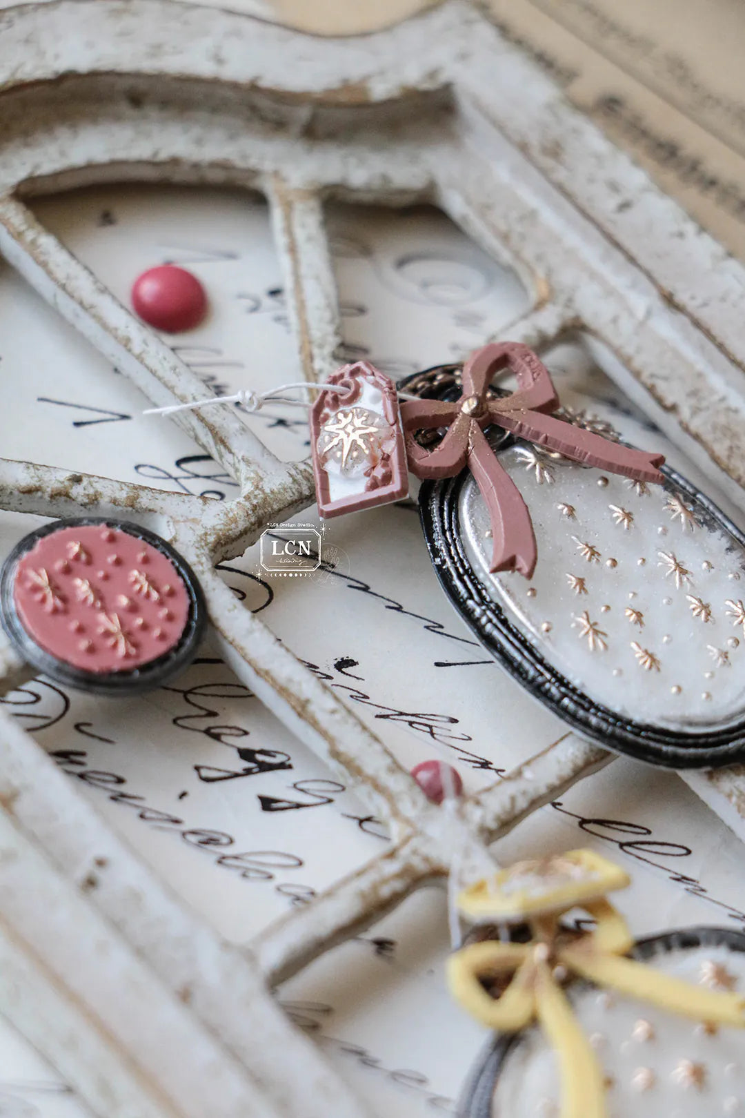 LCN Wax Seal Stamp Set - Embroidery Hoop Horizontal