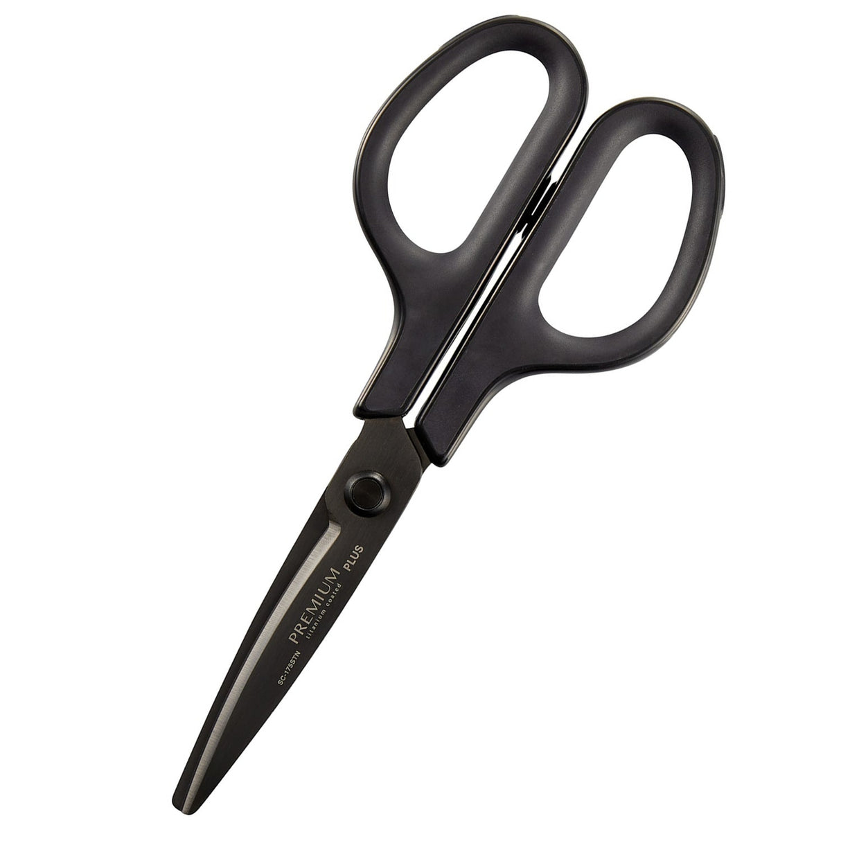 10th Anniversary Limited Edition Titanium Curved Blade Scissors Black