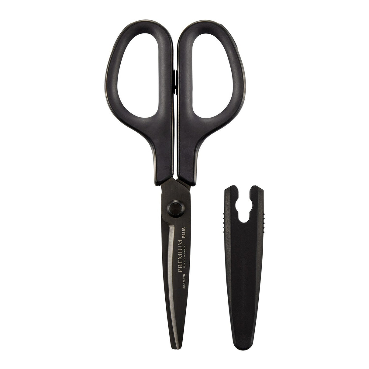 10th Anniversary Limited Edition Titanium Curved Blade Scissors Black