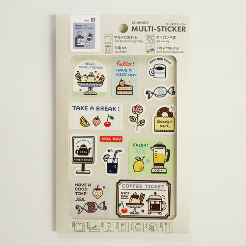 Multi-Sticker Eric Small Things - Tea Time