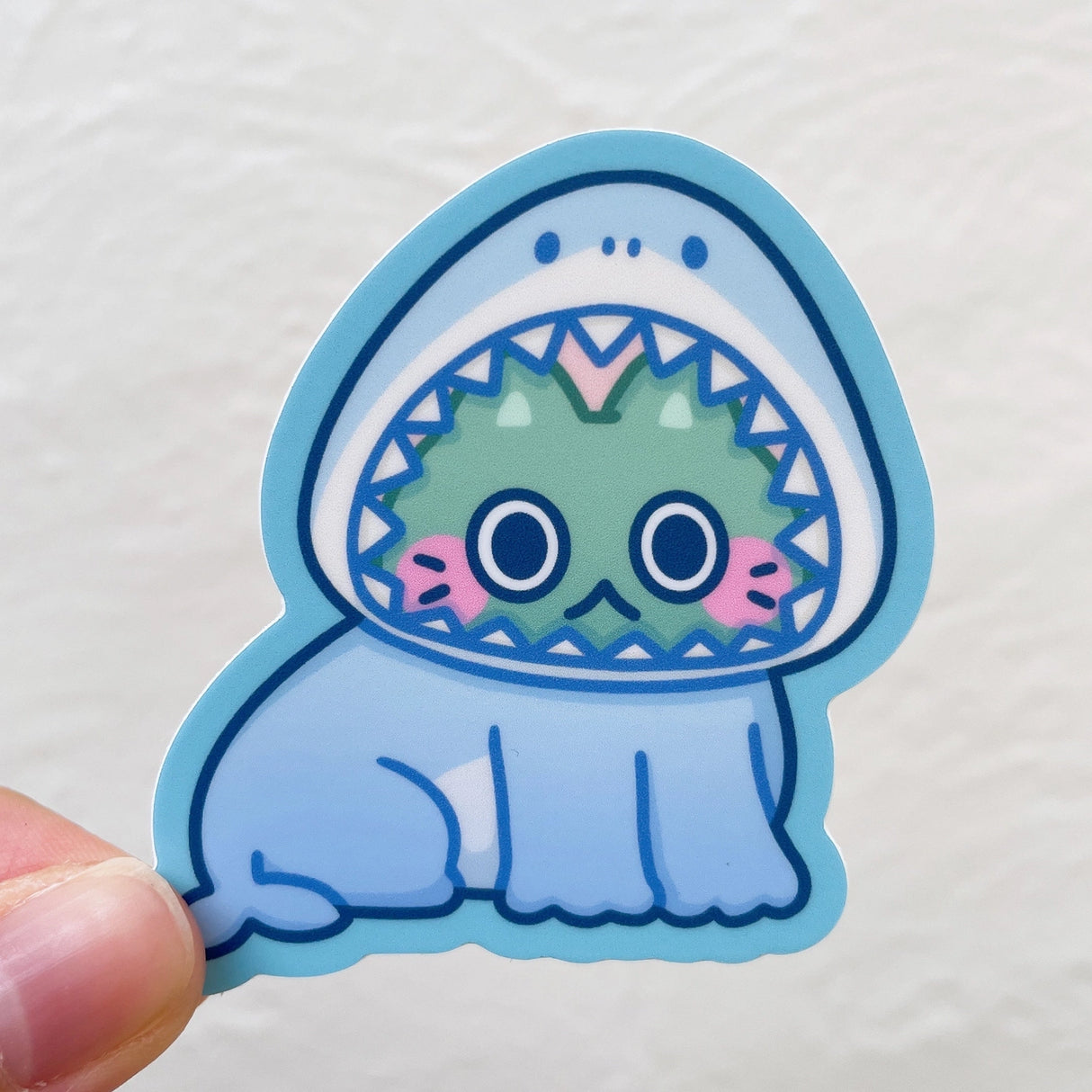 StickyRiceCo Vinyl Sticker - Shark Cat