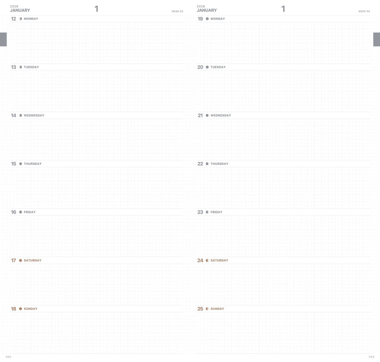 Take A Note 2026 Slim Biweek Planner (Shipping Now)