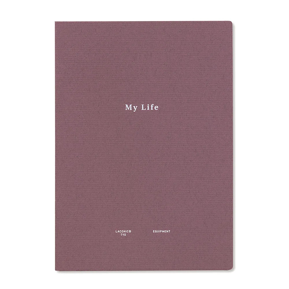 Laconic Style Notebook A5 - My Life