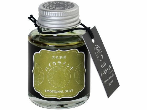 Teranishi Guitar Taisho Roman Haikara Ink - Emotional Olive - 40ml