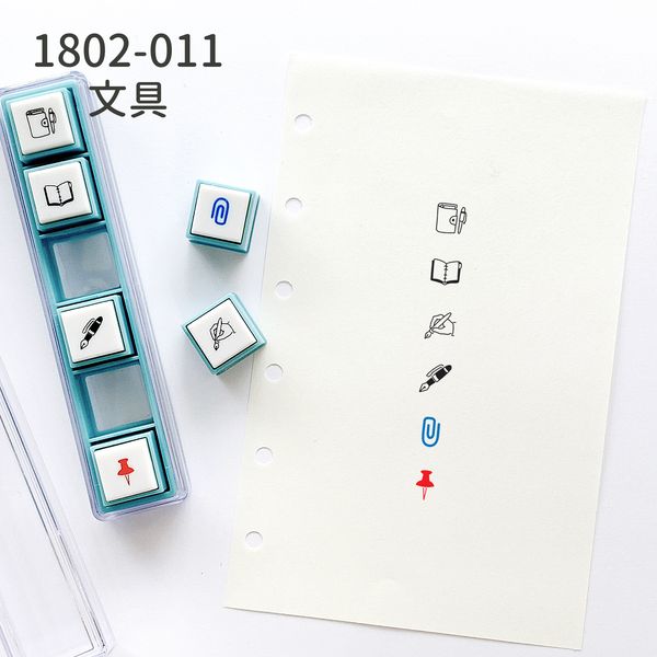 Pochitto Pick! Removable Push-Button Stamp - Stationery