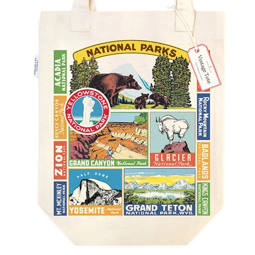 National Parks Posters Tote Bag