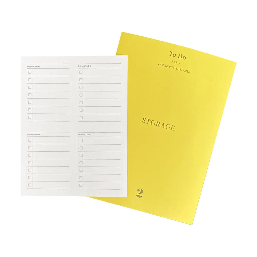 Laconic Style Stickers - To Do