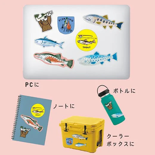 Fishing Club Sticker Pack