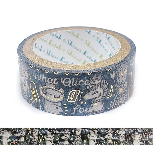 Mysterious Alice Chess Washi Tape