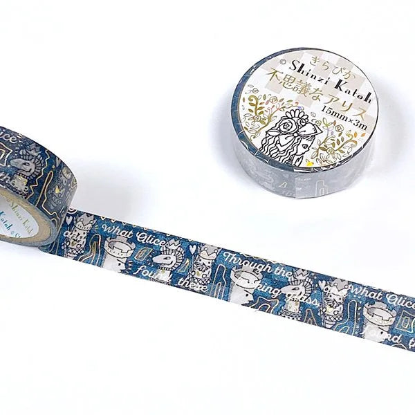 Mysterious Alice Chess Washi Tape