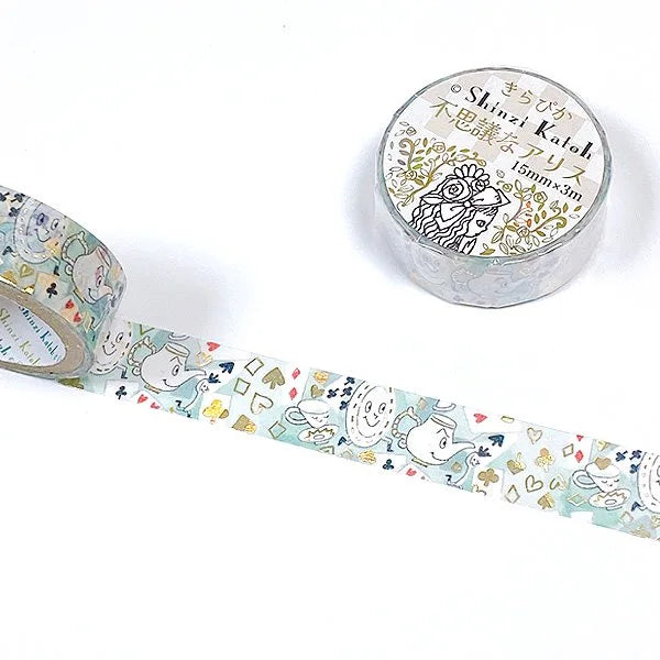 Shinzi Katoh Design - Mysterious Alice Picnic Washi Tape