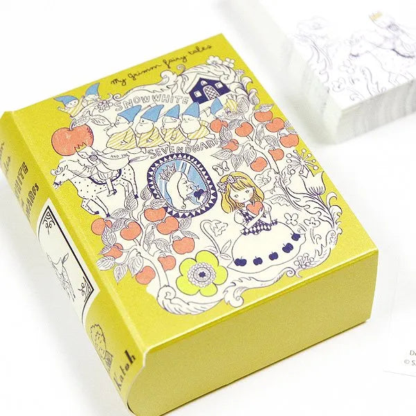 Shinzi Katoh Book Memo Pad - Snow White 2