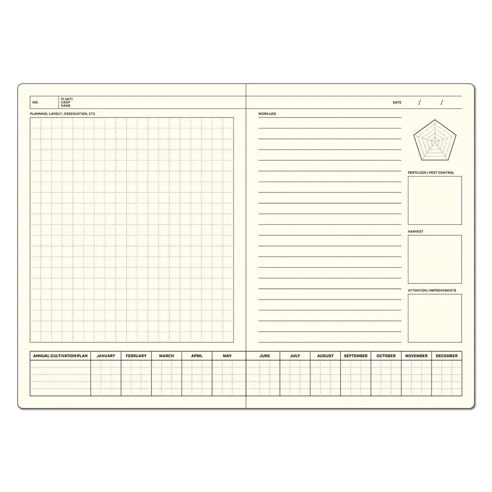 Laconic Style Notebook B6 - Green