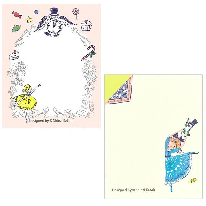 Shinzi Katoh Book Memo Pad - The Nutcracker